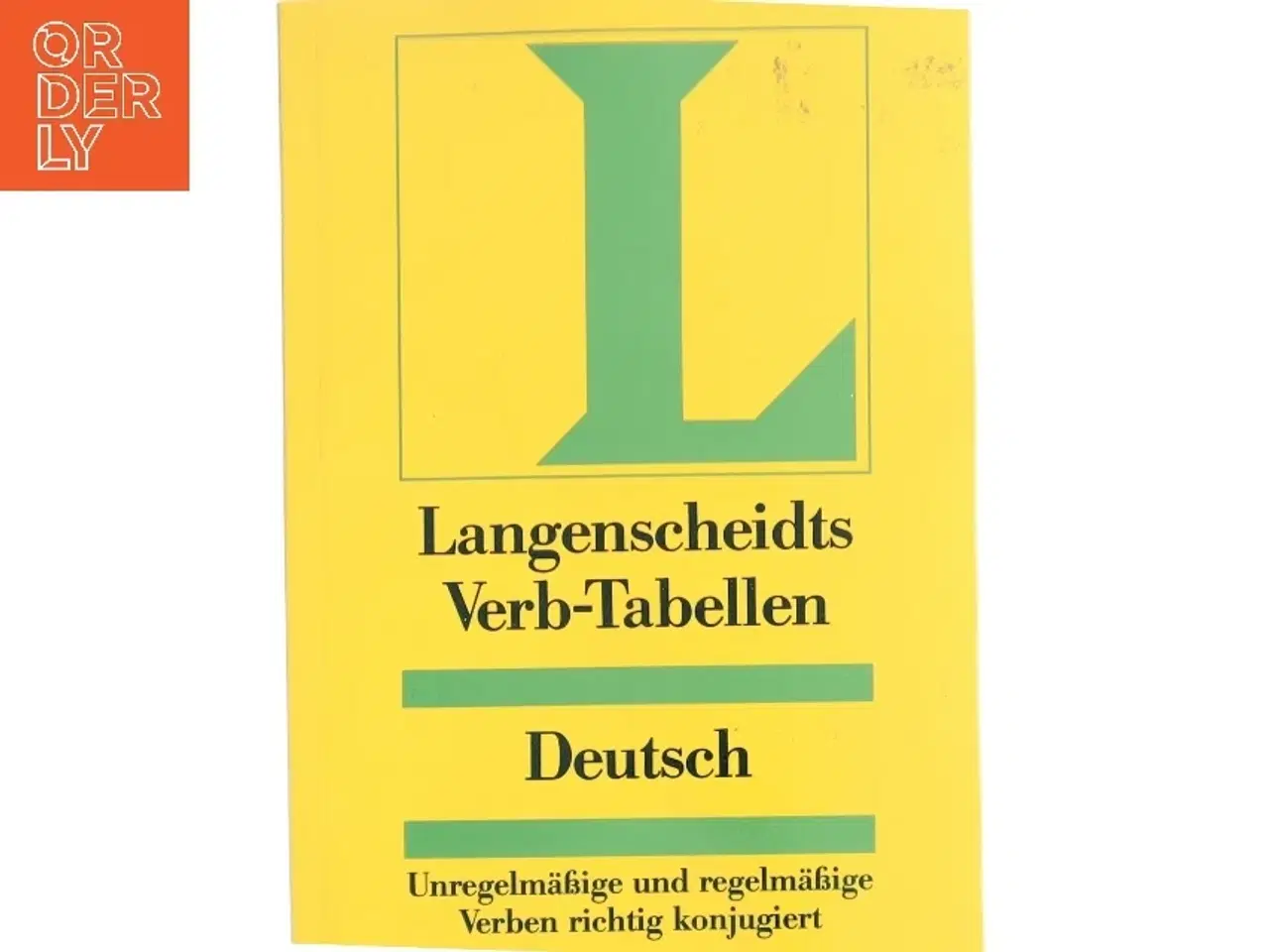 Billede 1 - Langenscheidts Verb-Tabellen Deutsch af Heinz F. Wendt (Bog)