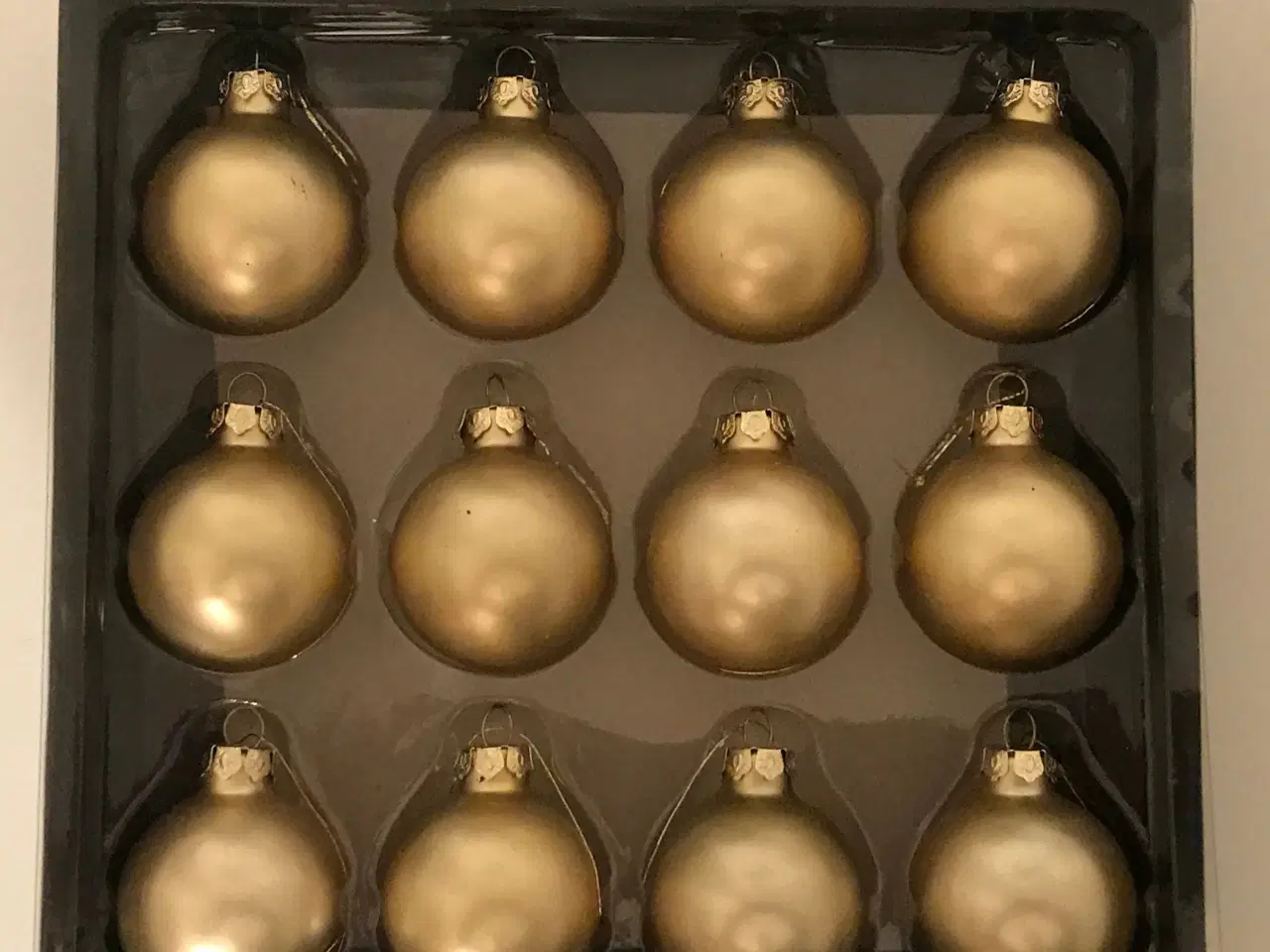 Billede 1 - 12 guld julekugler