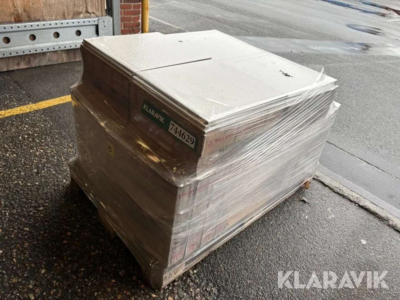 Billede 1 - Fliser - boulevard hvid - 40x40 cm, 35,2 kvm