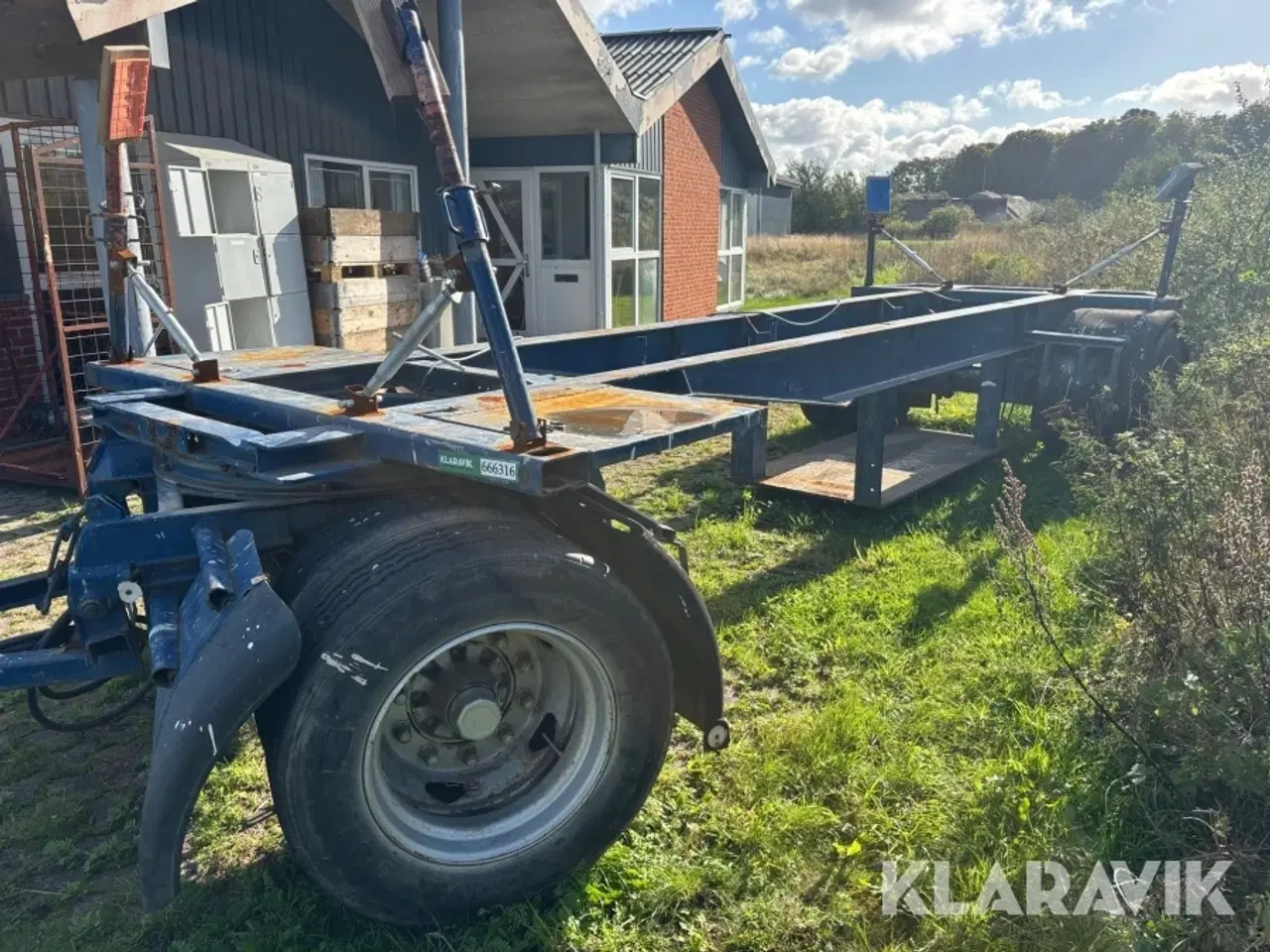 Billede 2 - Bådvogn Krone 2 aksler