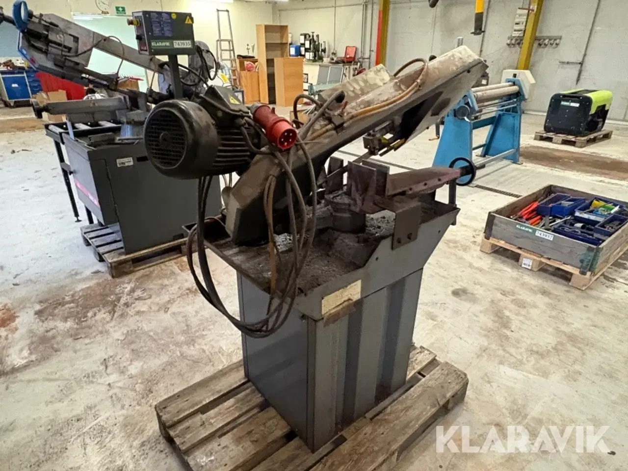 Billede 4 - Metalbåndsav Optimum OPTI S275G