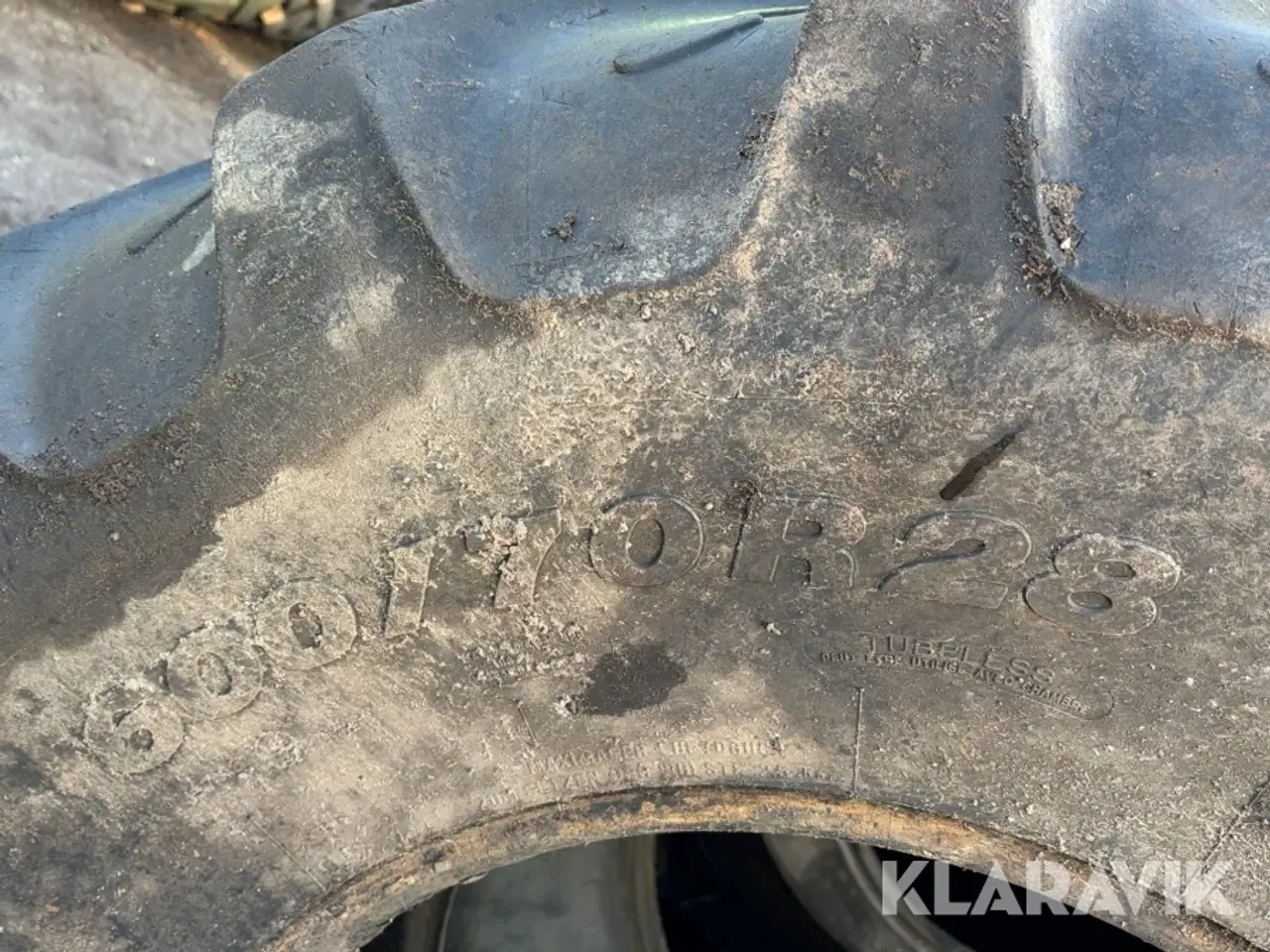 Billede 4 - Landbrugsdæk Michelin  + Kleber 600/70R28 4 styk