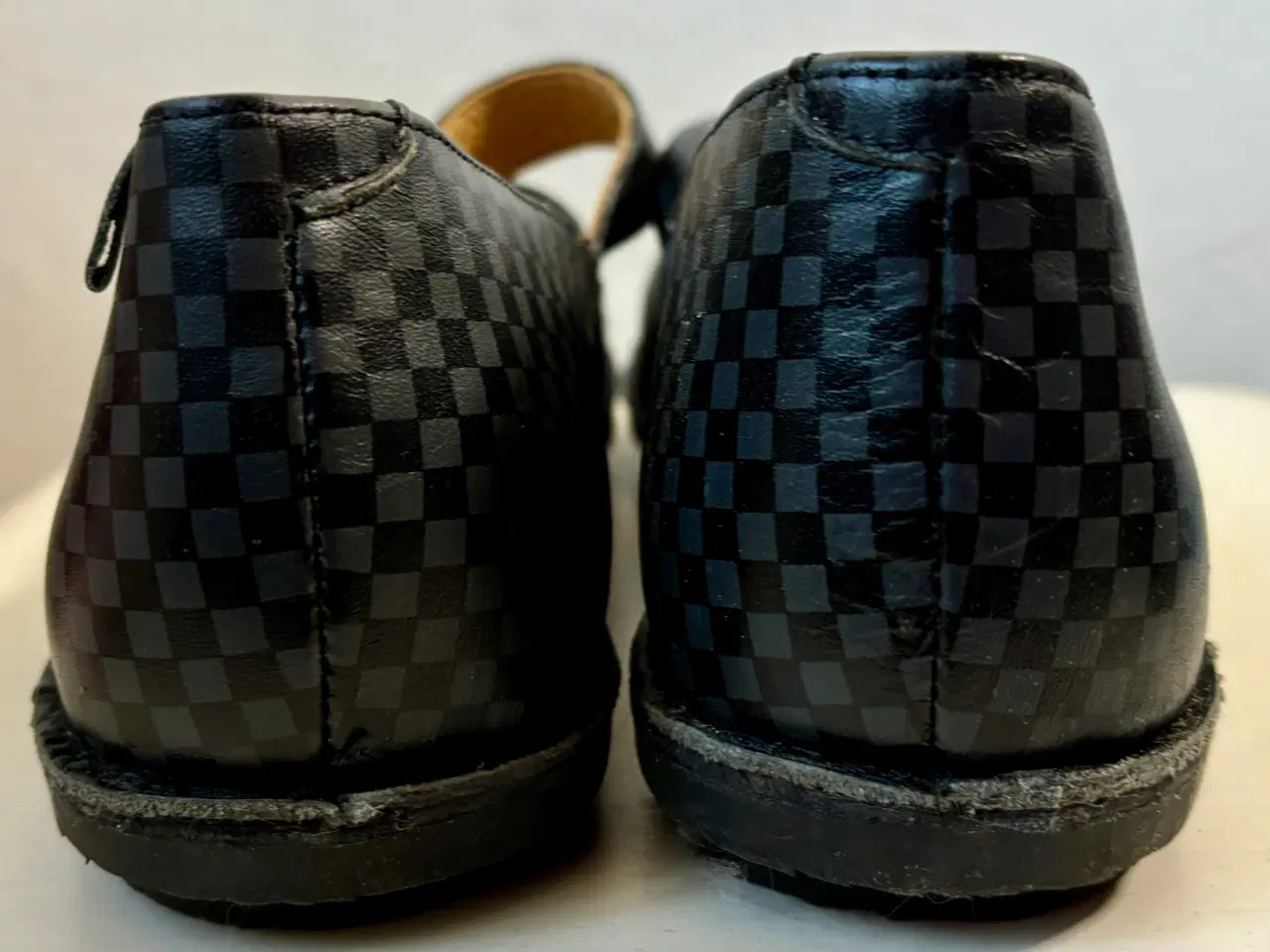 Billede 5 - Gudrun Sjøden, ternede sko i skind, str 42