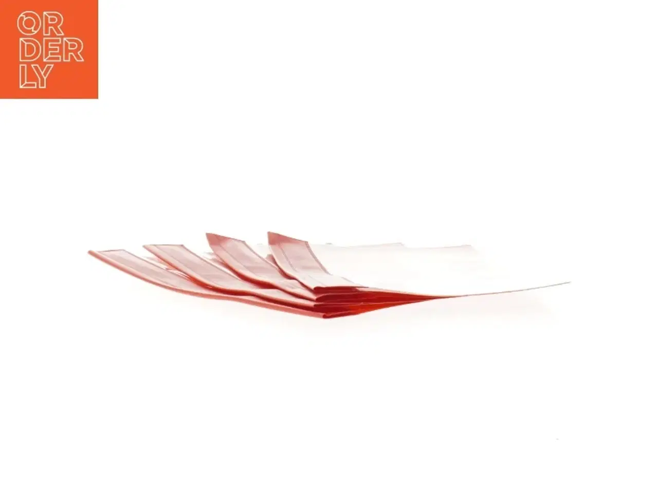 Billede 2 - Orange mapper fra E S S E L T E (str. 22,5 x 16,5 cm)