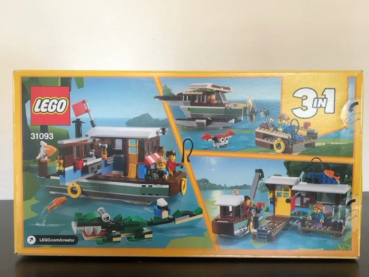 Billede 3 - LEGO Creator 31093 Riverside Houseboat uåbnet