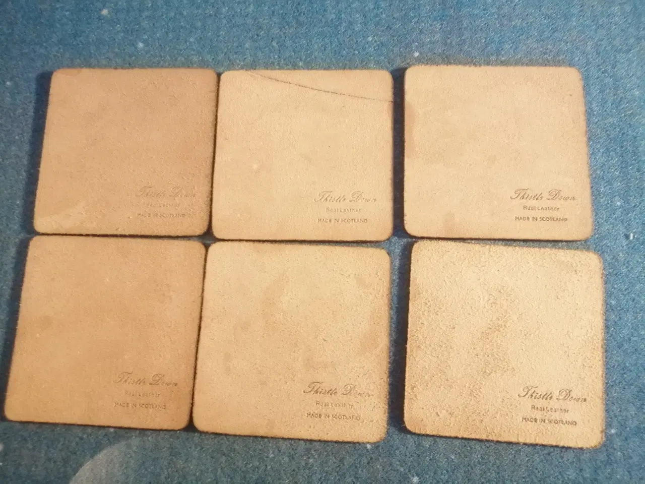 Billede 2 - Smukke Tam O'Shanter Læder Coastere