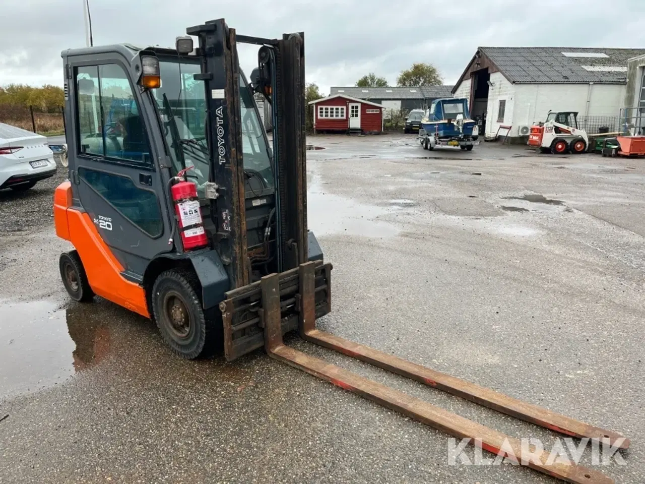 Billede 2 - Gaffeltruck Toyota 02-8FGF20 lange gafler