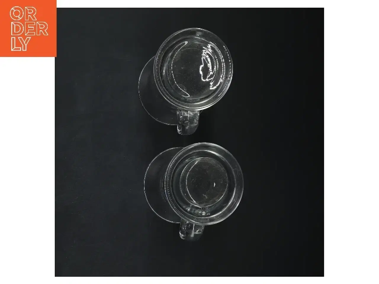 Billede 3 - Sæt med 2 glaskopper(str. 14 cm)