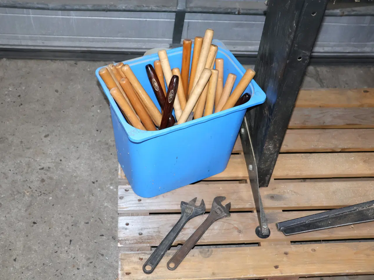 Billede 10 - Stor trædrejebænk Luna SP1000, m/25 stk jern