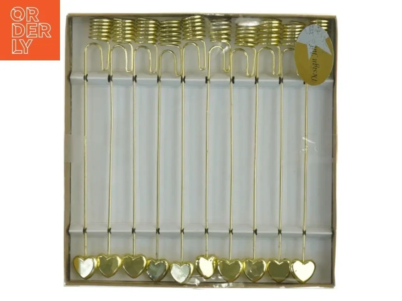 Billede 1 - Lyseholdere til juletræ (str. 18x18 cm) fra Design MiMi