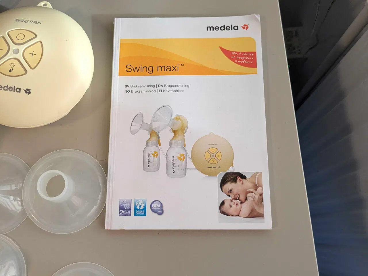 Billede 1 - Brystpumpe, Medela