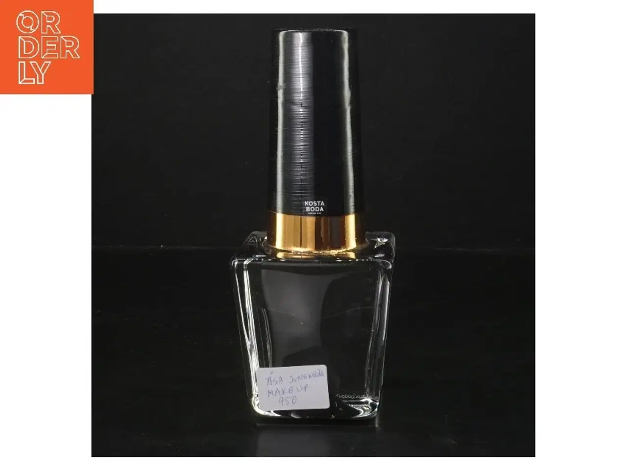 Billede 1 - Glasflaske med låg, Kosta Boda fra Kosta Boda (str. 18,5 cm)