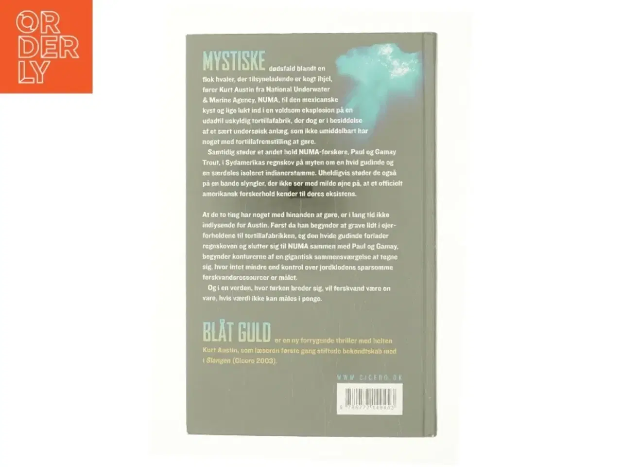 Billede 2 - Blåt guld af Clive Cussler (Bog)