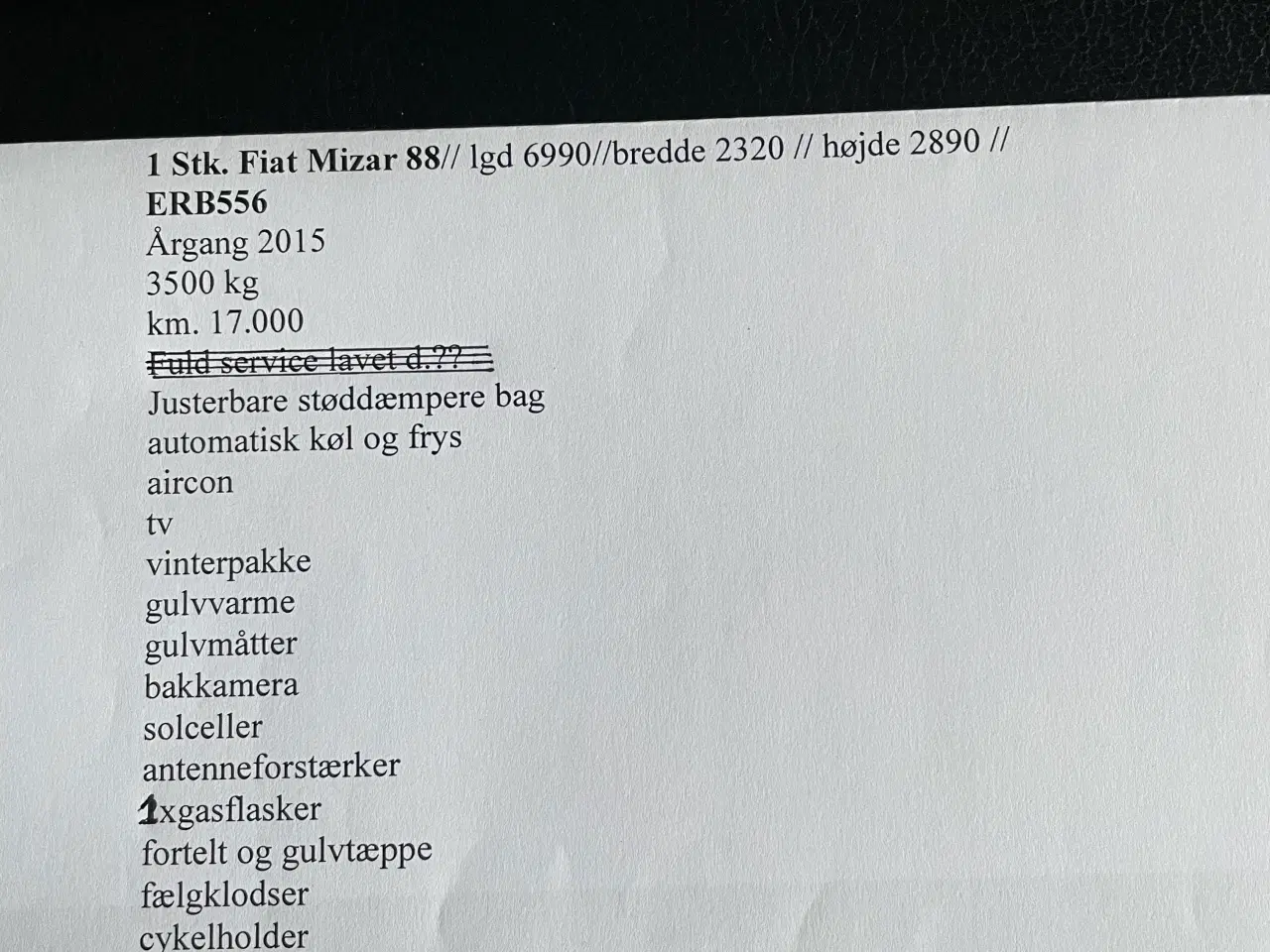 Billede 8 - Fiat Mizar Karisma 88