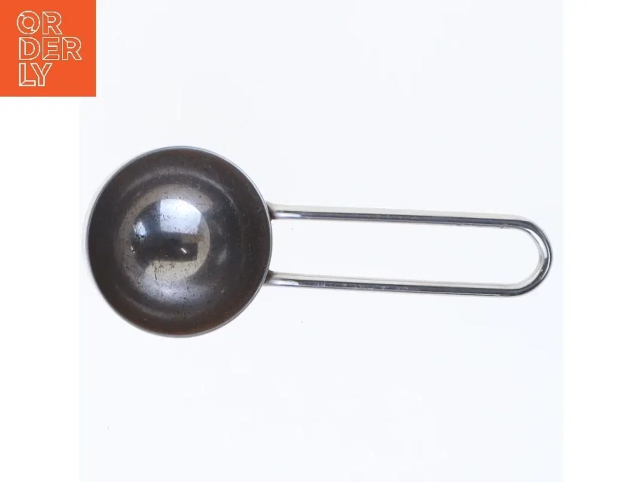 Billede 1 - Måleske i rustfrit stål (str. Ø 3,5 cm længde 9,5 cm)