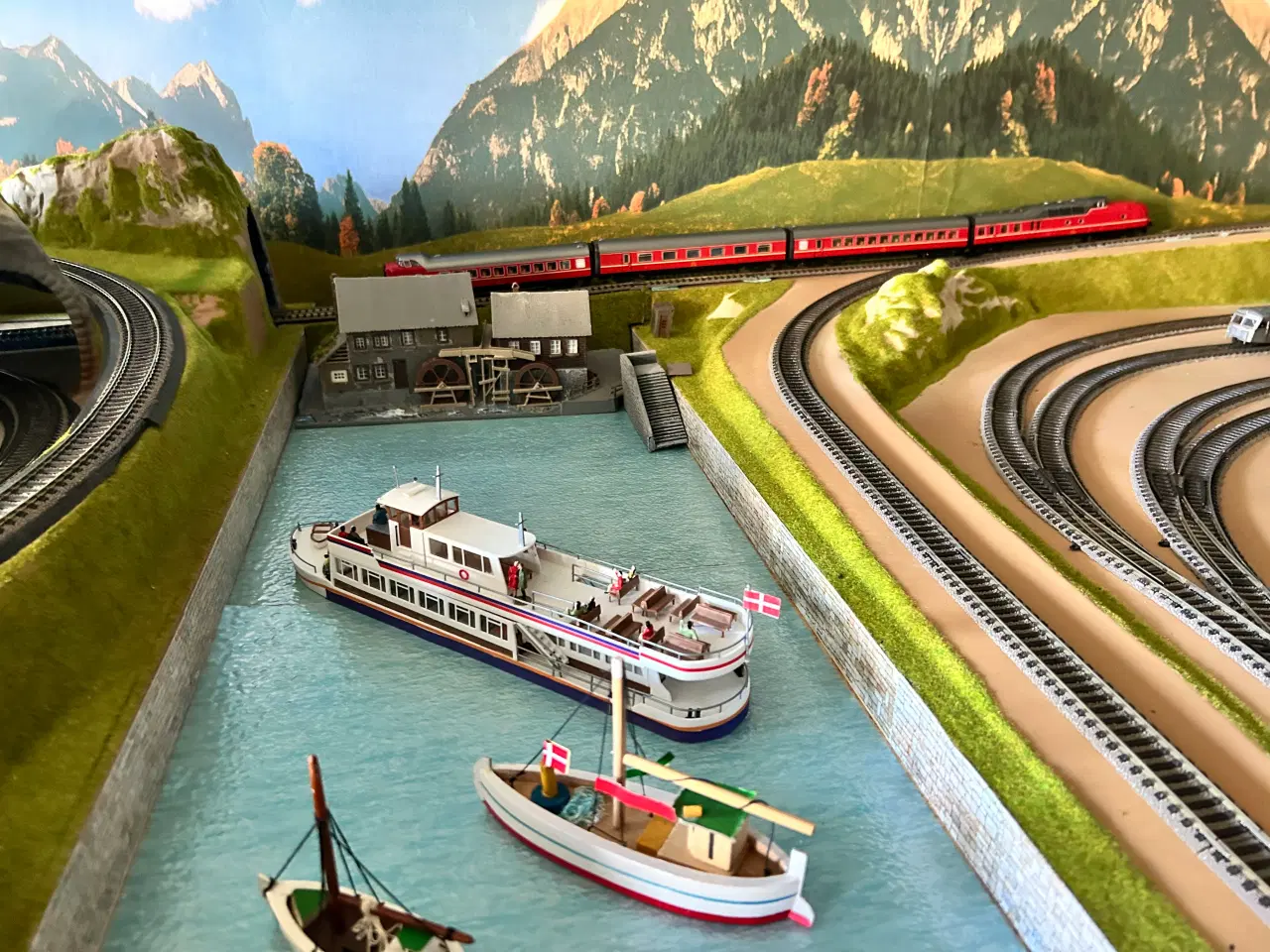 Billede 7 - Modeltog Roco DSB MA H0 digital DC, jævnstrøm.