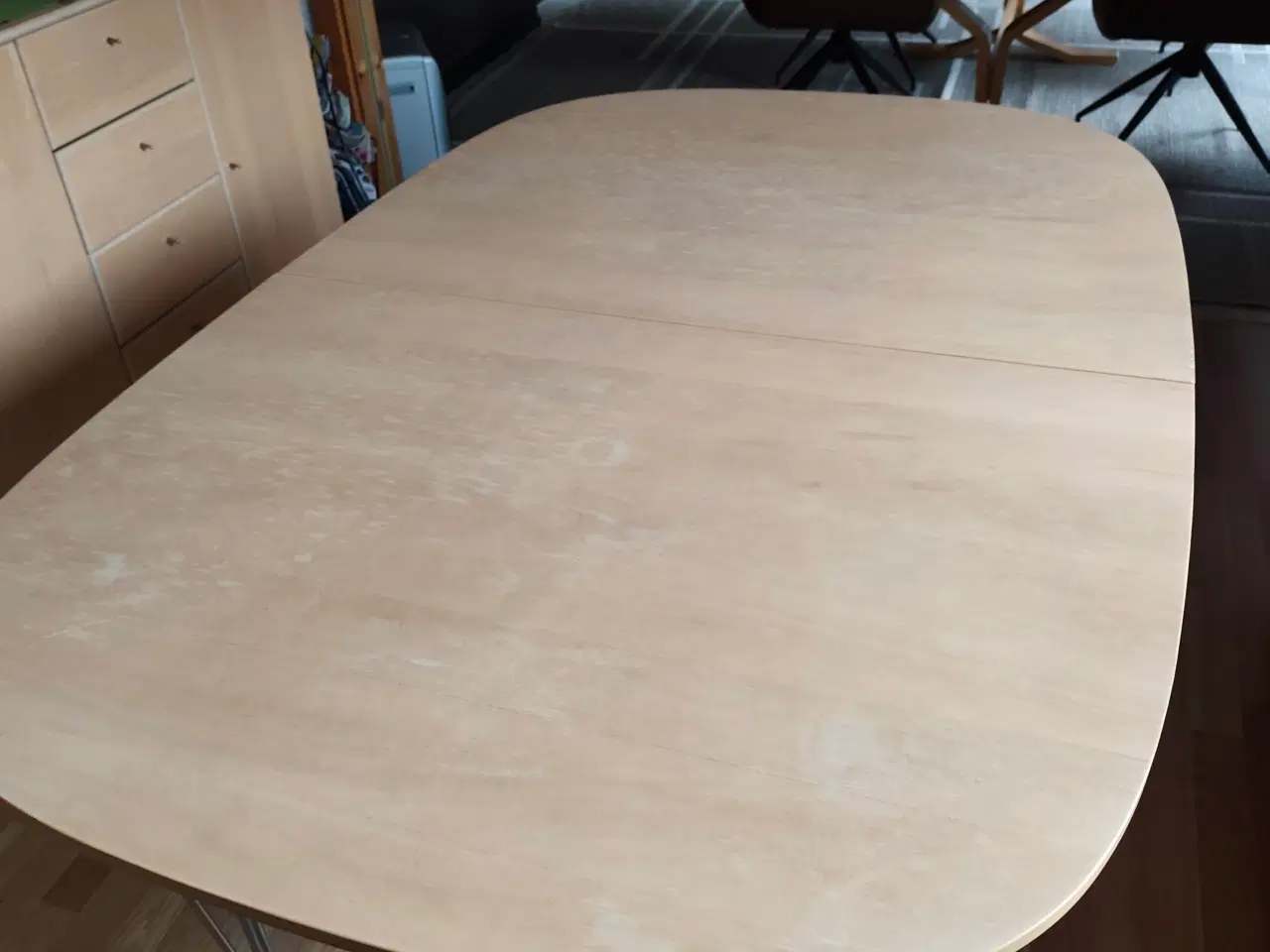 Billede 1 - Spisebord med 2 plader