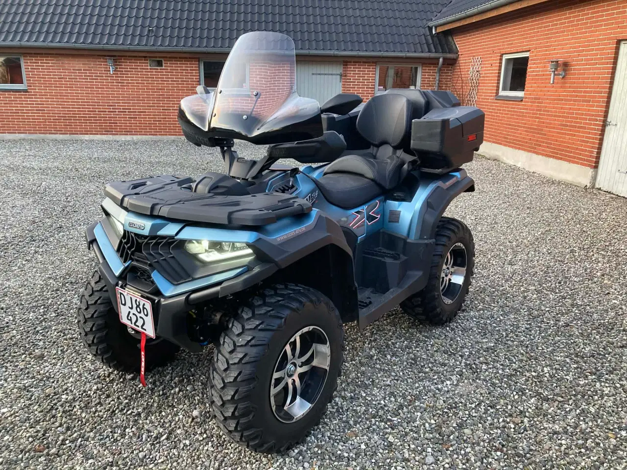 Billede 1 - ATV GOES XWOLF 700 MAX på bil plader