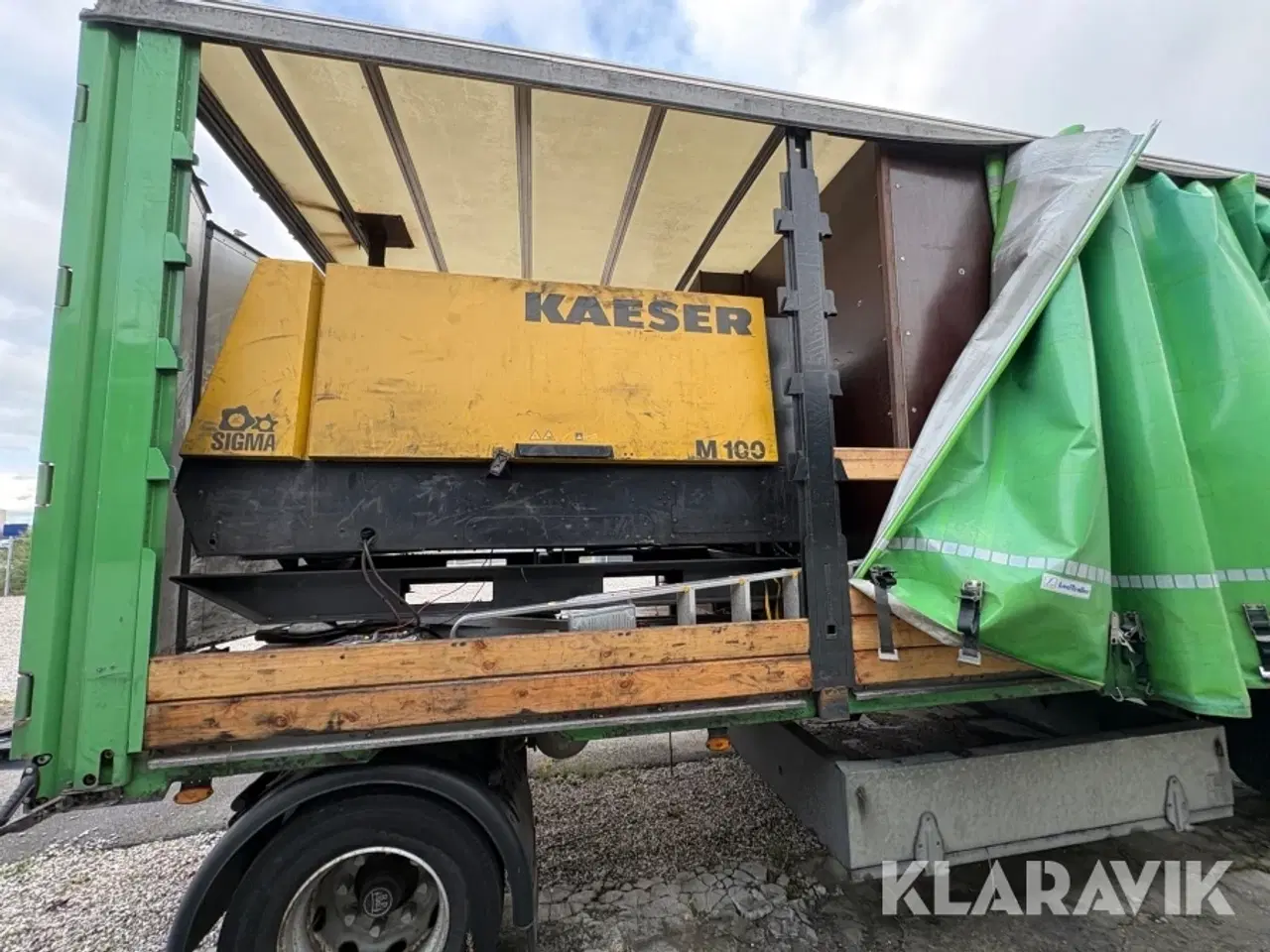 Billede 2 - Anhænger Lecitrailer R2 med Kaeser M100 kompressor