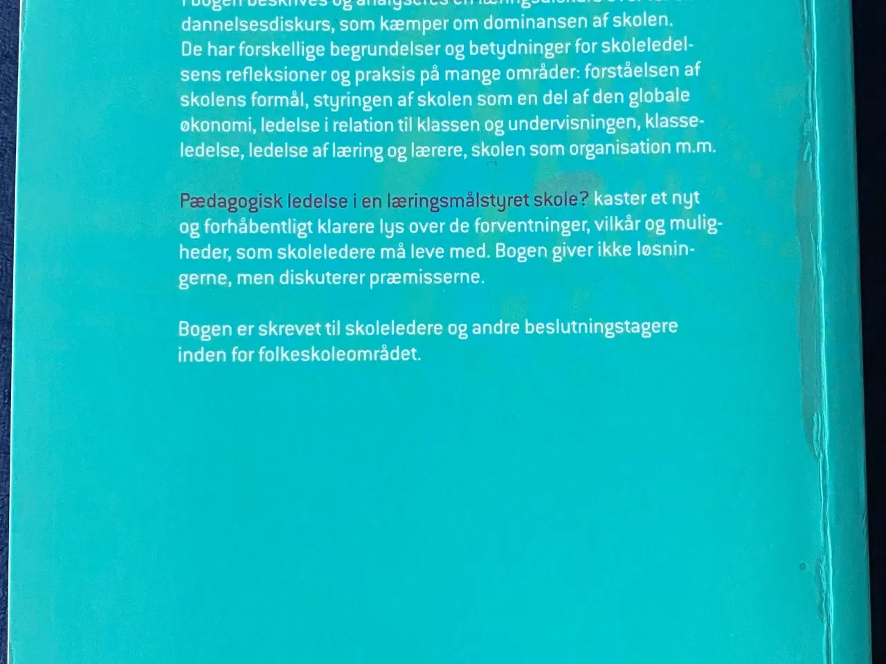 Billede 2 - Pædagogisk ledelse i en læringsmålstyret skole?