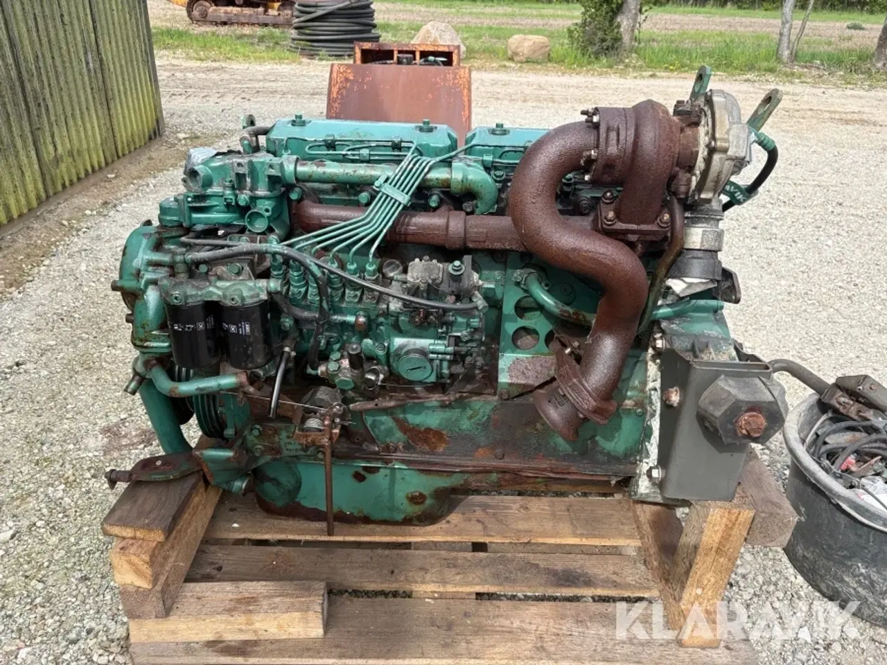 Billede 2 - Lastbil motor Volvo D6A210