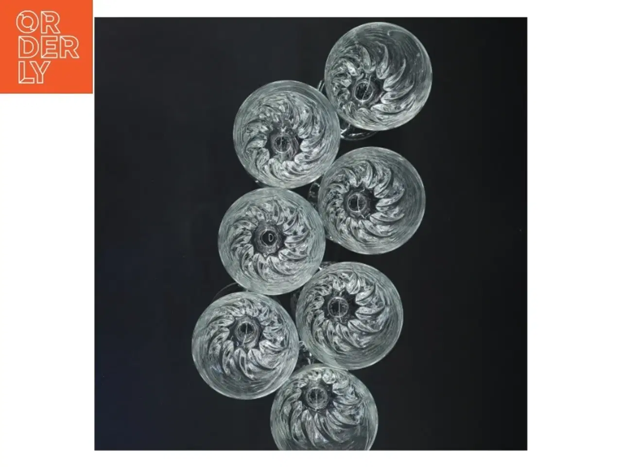 Billede 3 - Sæt med 7 vinglas (str. 17x8 cm)