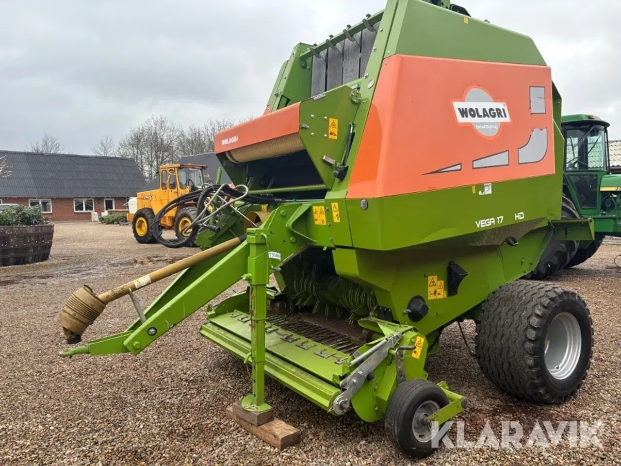 Billede 1 - Rundballepressee Wolagri AS180