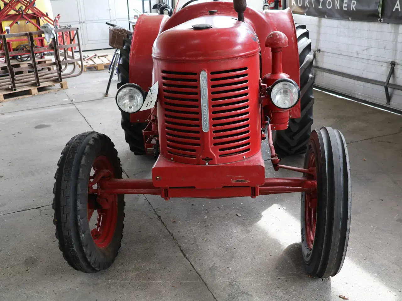 Billede 8 - David Brown Cropmaster. 4 cyl benzin årg 1948
