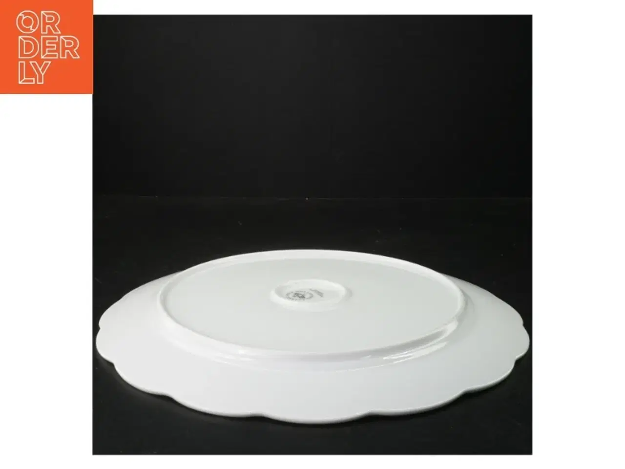 Billede 3 - Porcelæns fad med blomstermotiv fra Rosenthal (str. 31,5 cm i diameter)