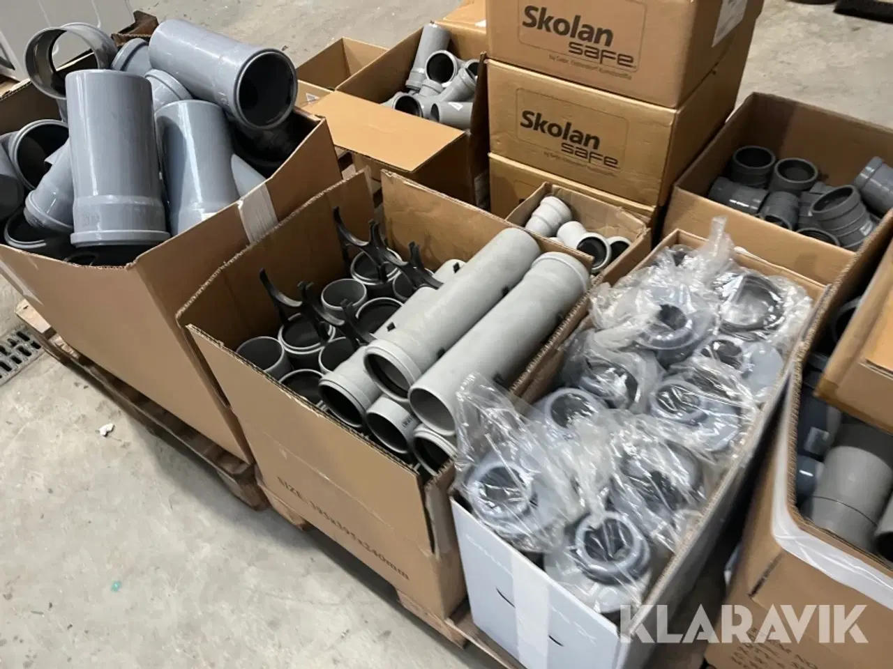 Billede 12 - Diverse PVC rør Skolan
