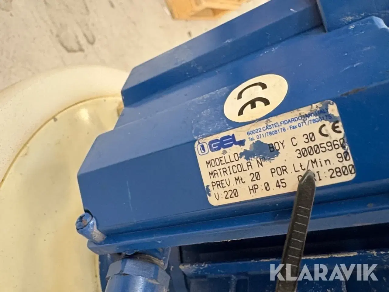 Billede 7 - Skyllepumper 2 styk RIDGID DP-13 og CB 30