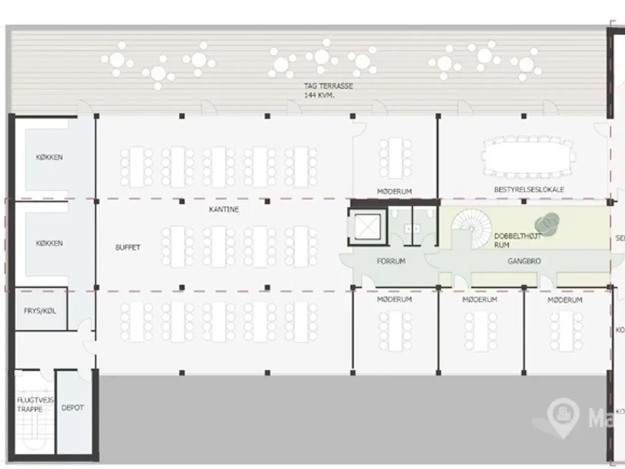 Billede 12 - Nyrenoveret domicil på Odense Havn