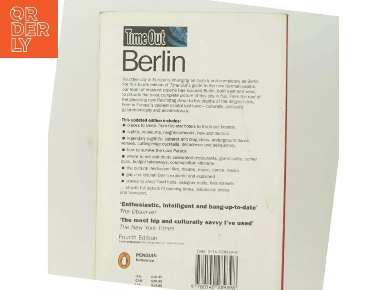 Billede 3 - Time out Berlin (Bog)