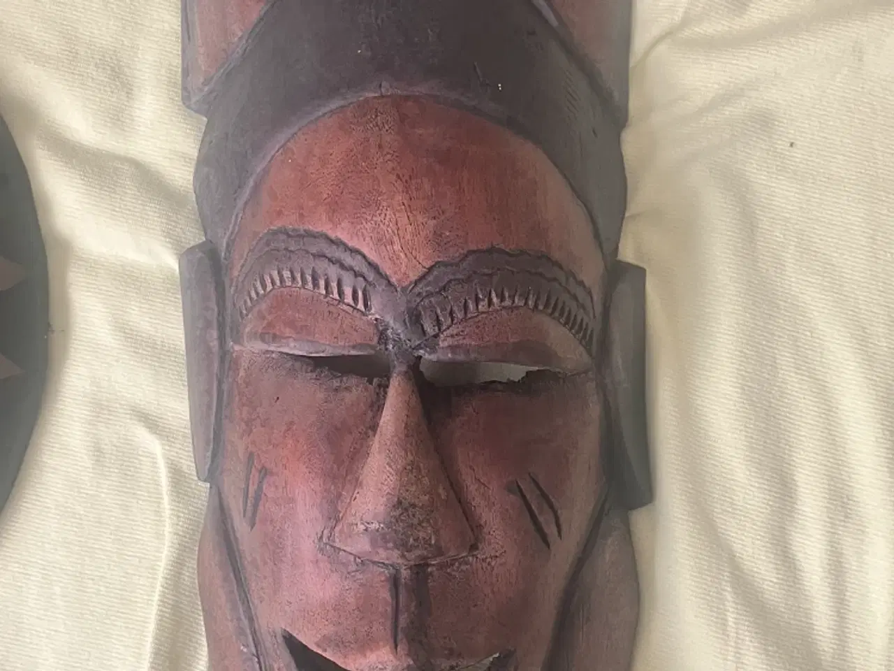 Billede 3 - 2 træmasker 