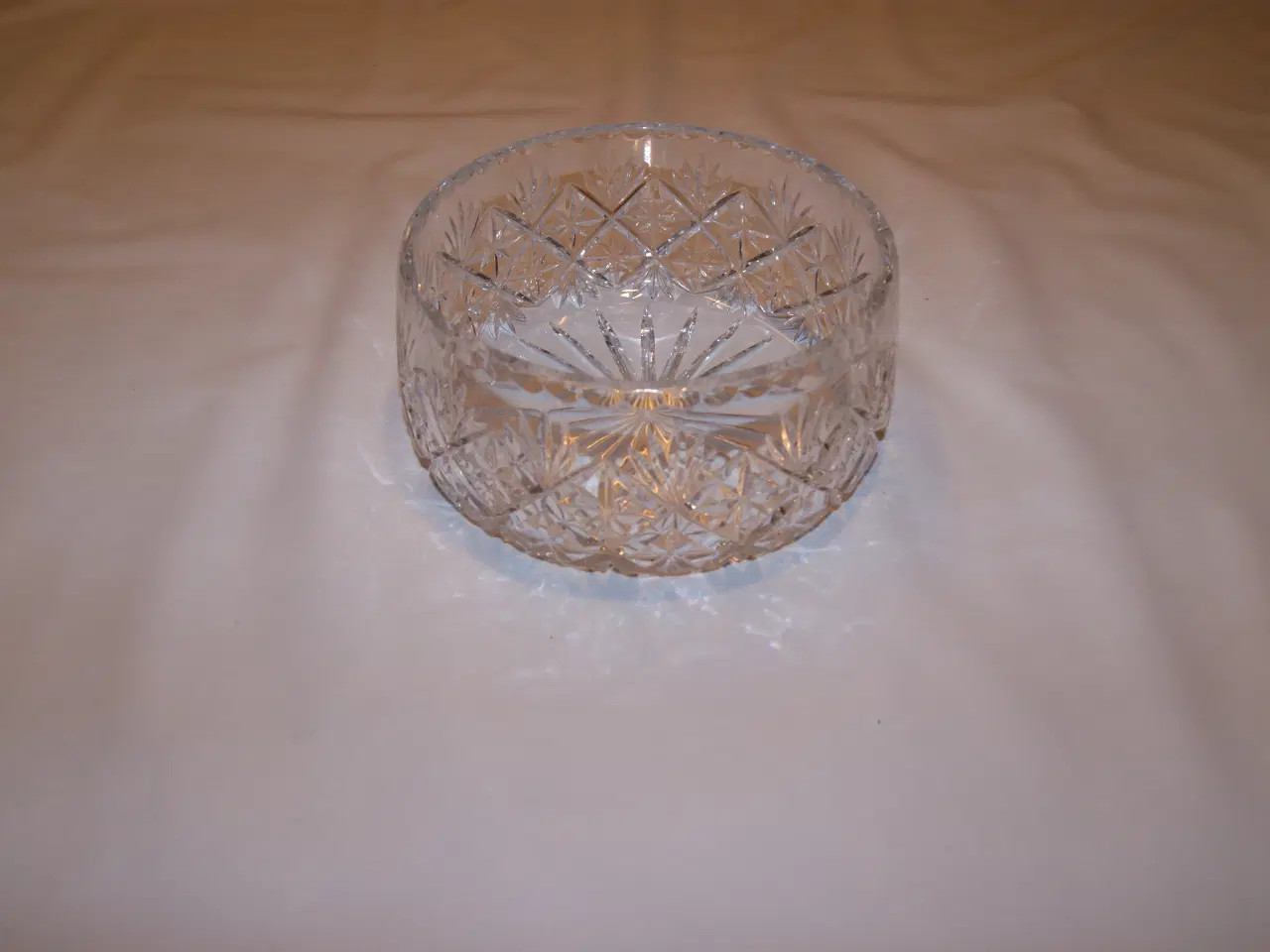 Billede 1 - Glasskål i Tjekkisk Krystal