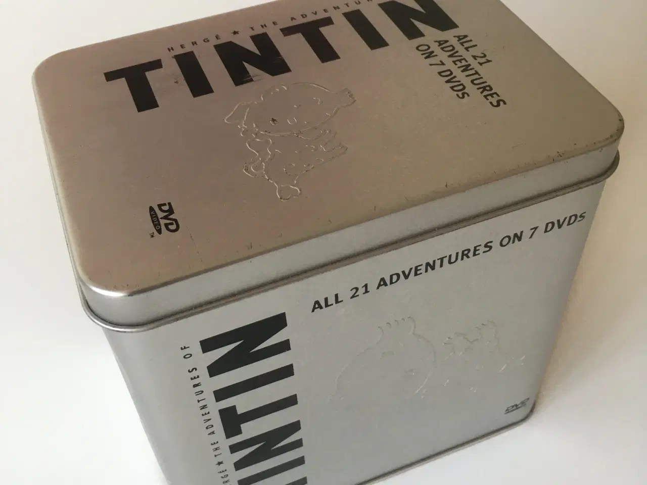 Billede 4 - Tintin DVD boks i metal