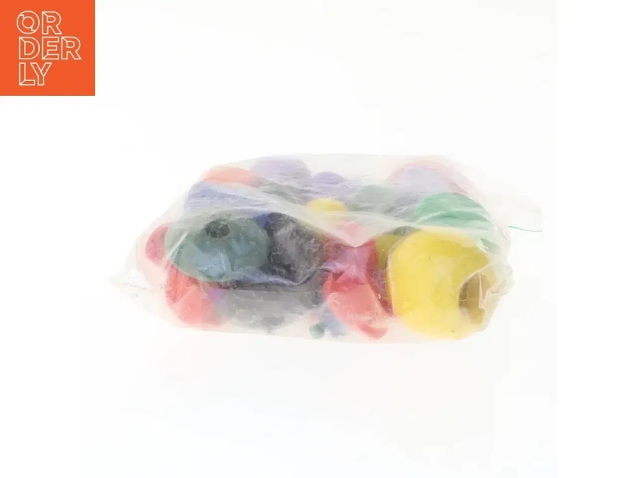 Billede 4 - Assorterede perler i blandet farver (str. Pose 9 x 9 cm)