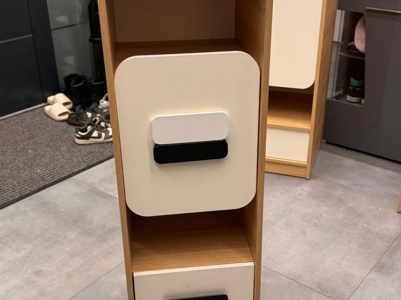 Billede 4 - Reol- og skabssæt opbevaringsmøbler hvid træ