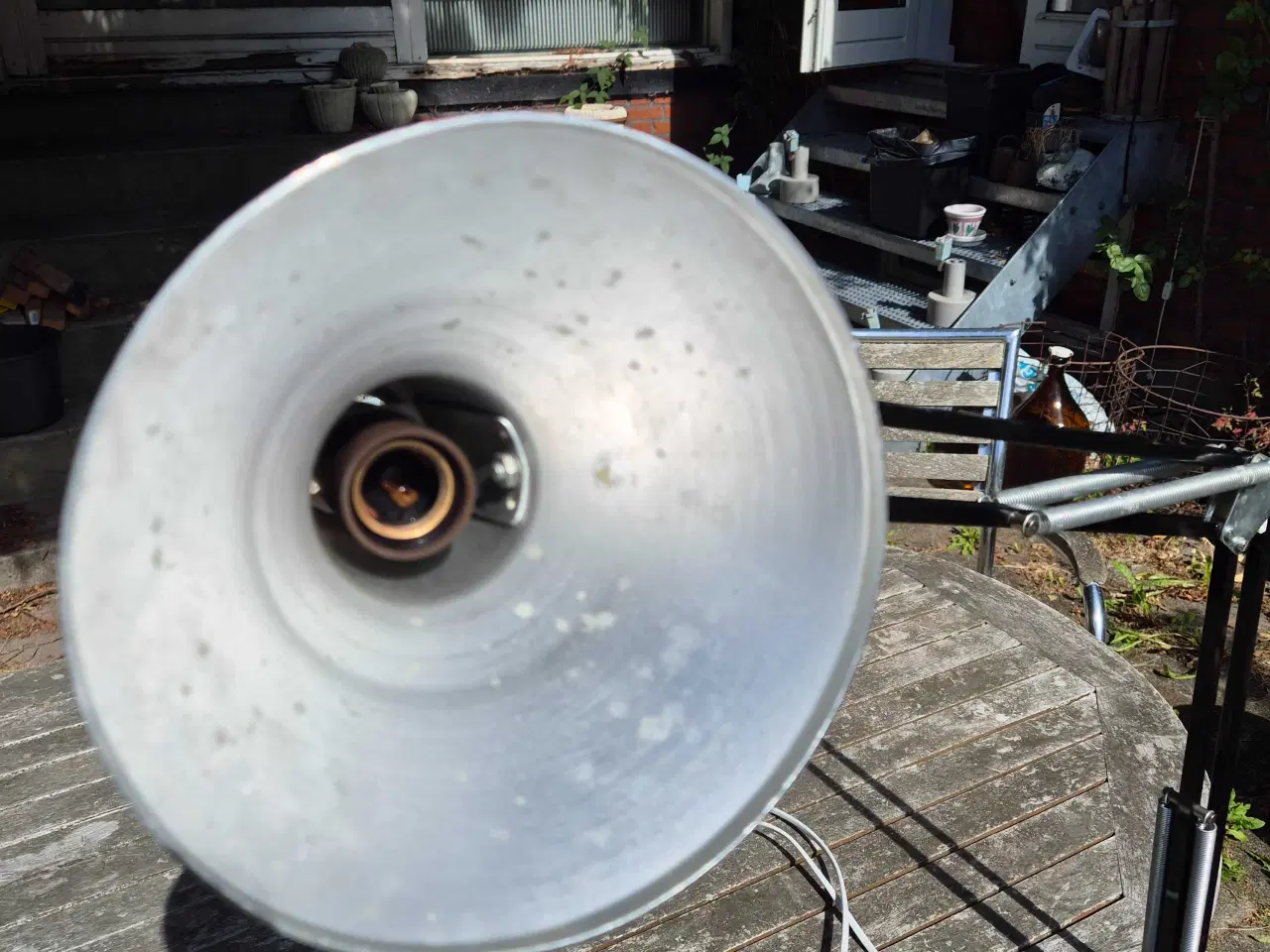 Billede 7 - Skinnende sort arkitektlampe 