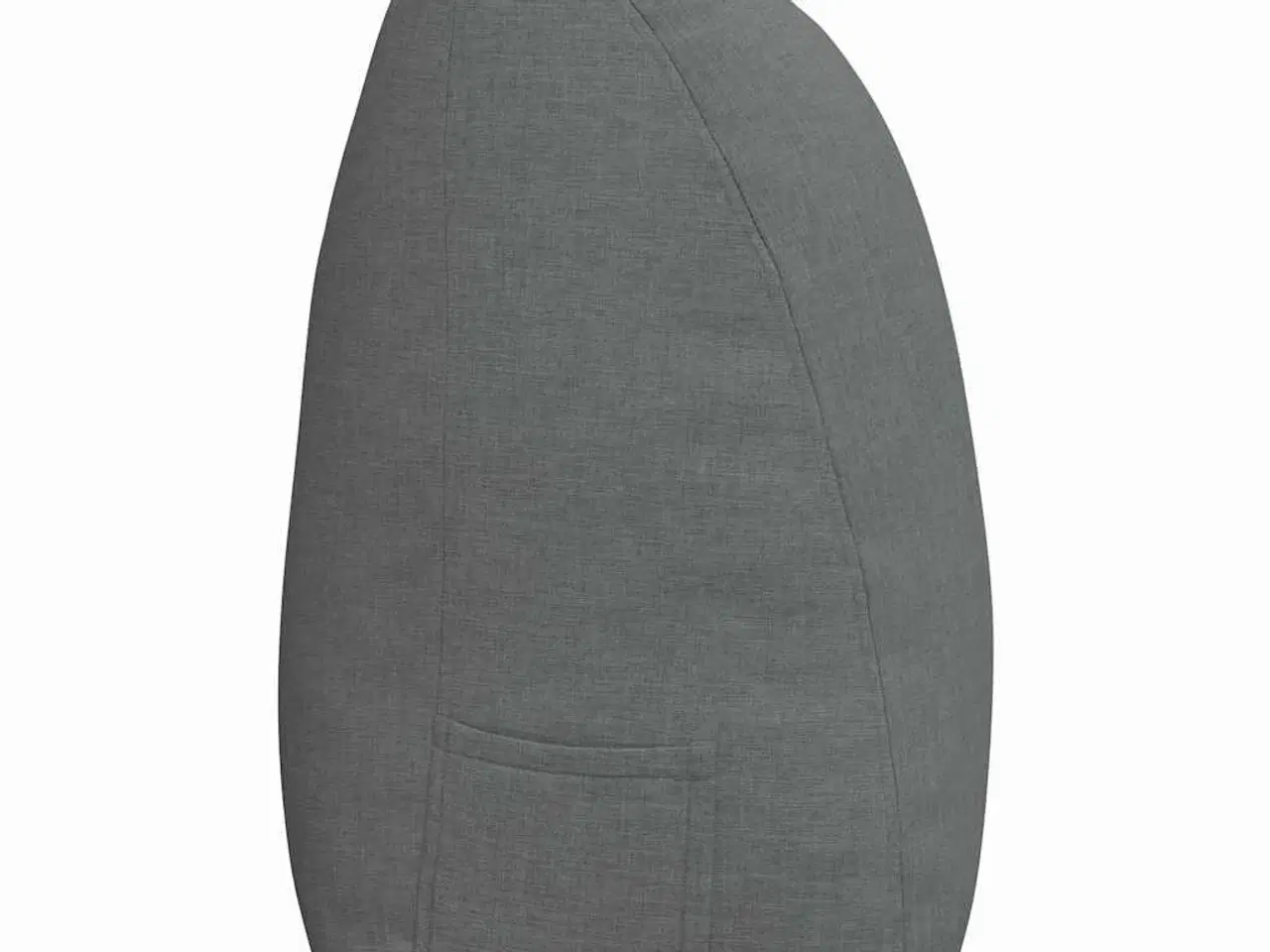 Billede 7 - Rygpude Mørkegrå 200 x 24 x 50 cm Stof