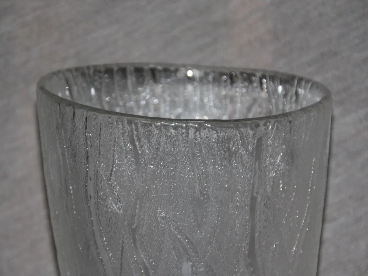 Billede 2 - Glas vase højde 24 cm