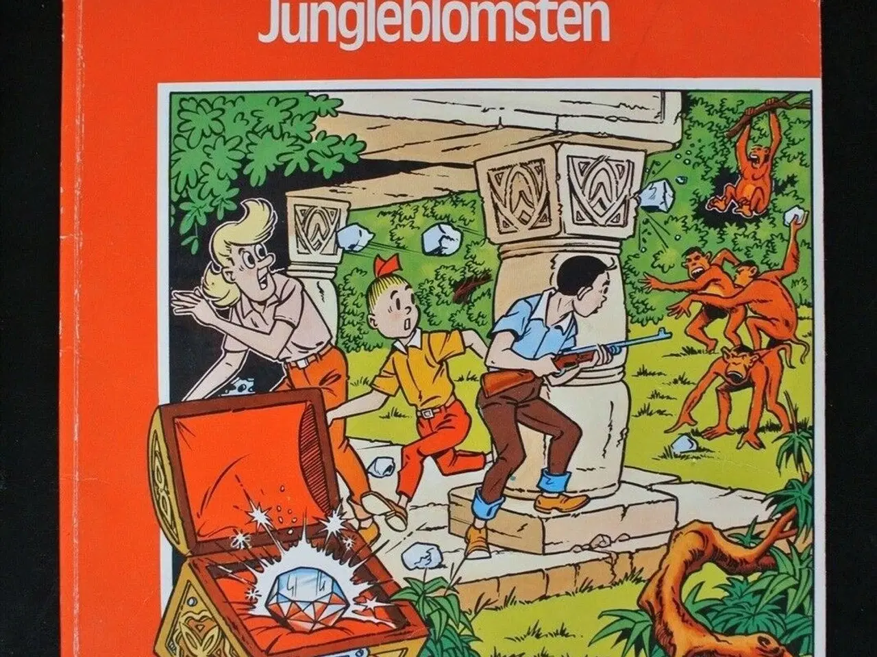 Billede 1 - finn og fiffi 6 1983. jungleblomsten, Af willy van