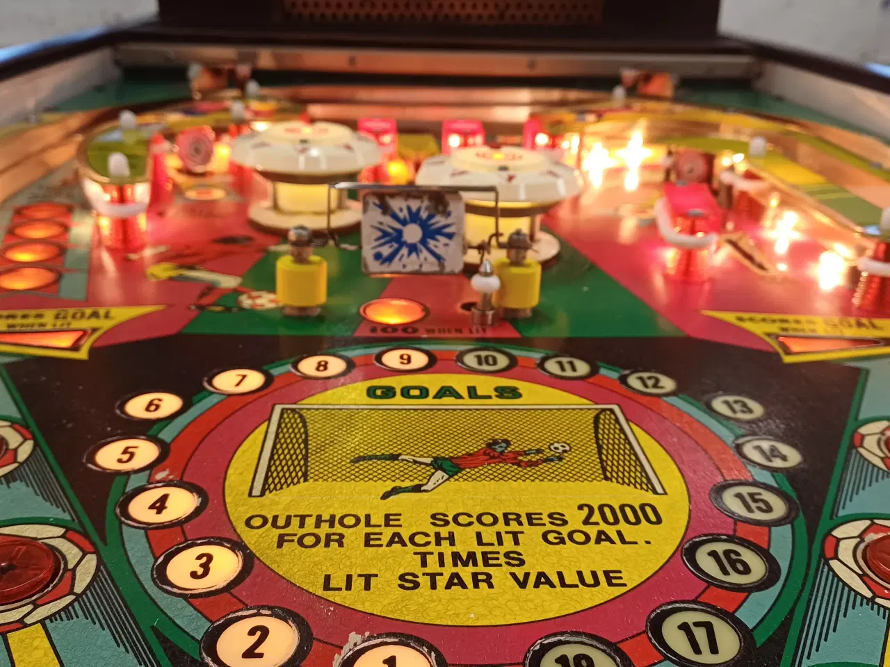 Billede 12 - Nyistandsat flippermaskine - Williams World Cup