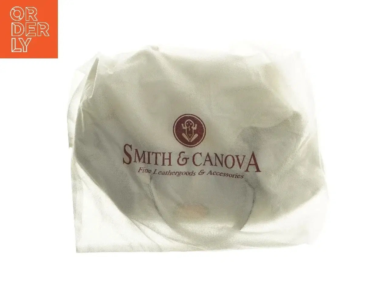 Billede 5 - Hvid lædertaske fra Smith & Canova (str. 45x30 cm)