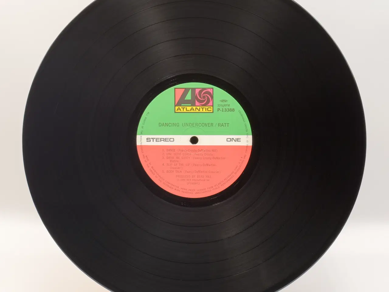 Billede 4 - Ratt – Dancing Undercover - JAPAN 1986 - EX/EX