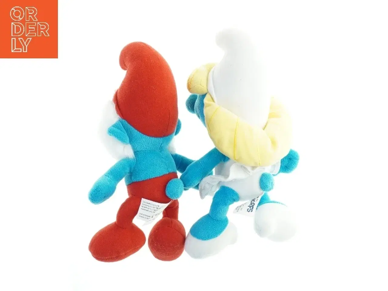 Billede 2 - Snavse plysdyr fra The Smurfs (str. 26 cm)