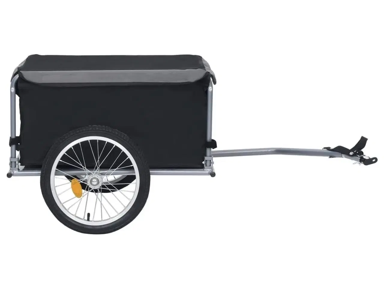 Billede 3 - Cykelvogn 65 kg sort og grå