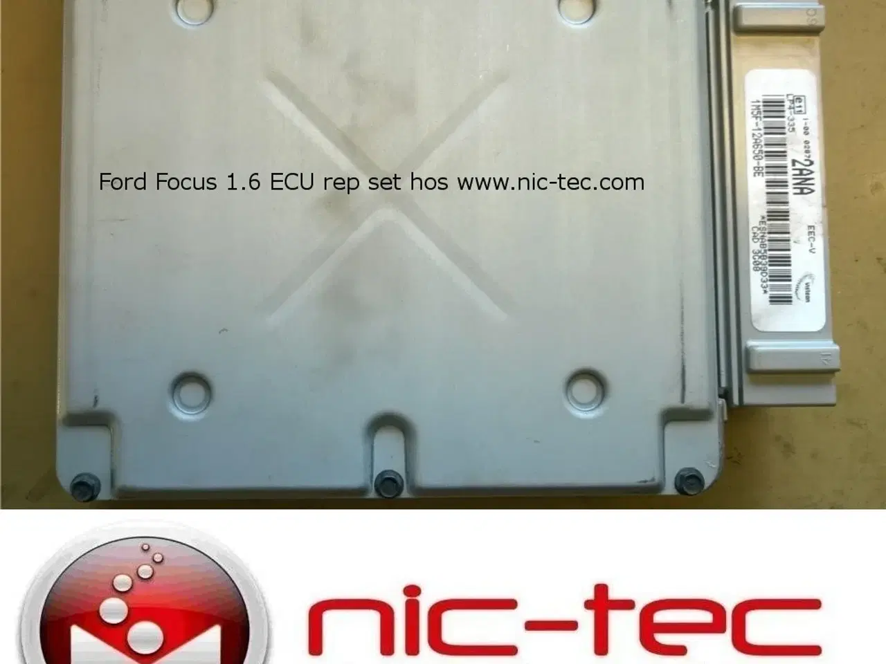 Billede 1 - Reparation af ECU motorstyreboks på Ford Focus 1.6