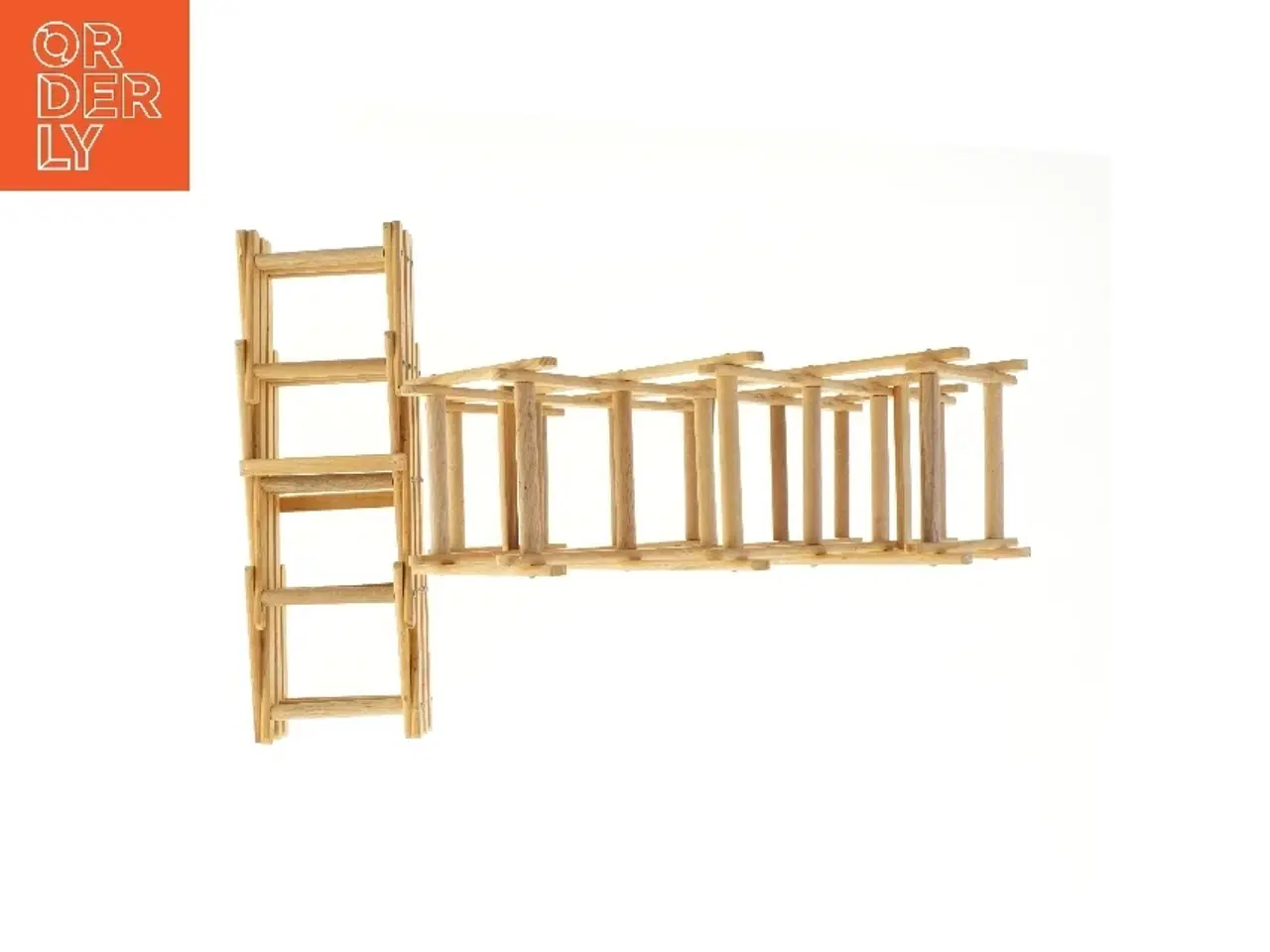 Billede 3 - Træ foldbart vinstativ (str. 55 cm)