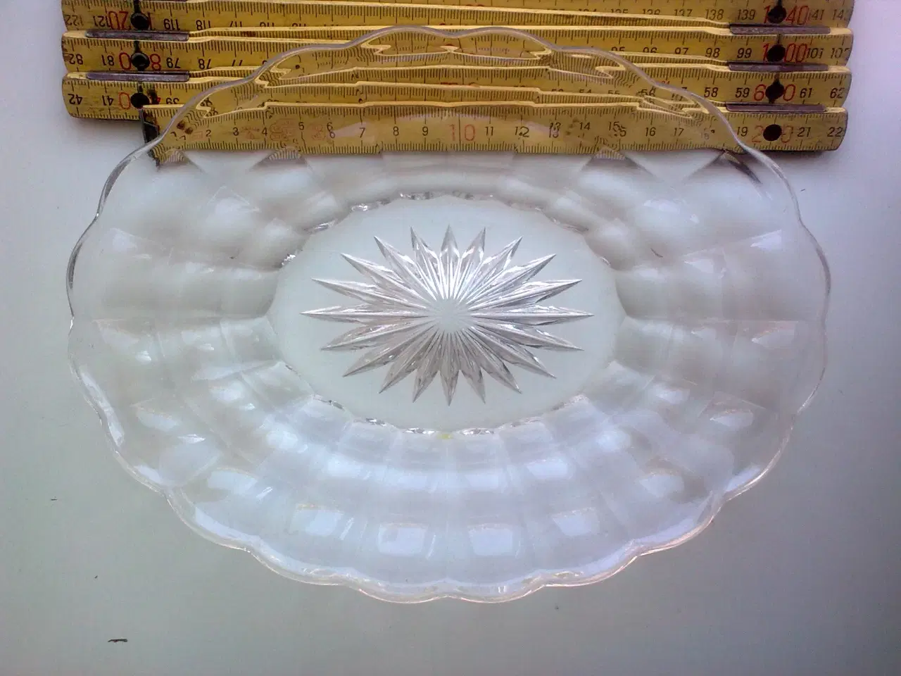 Billede 6 - Glas stjerne windows fad skål MINI